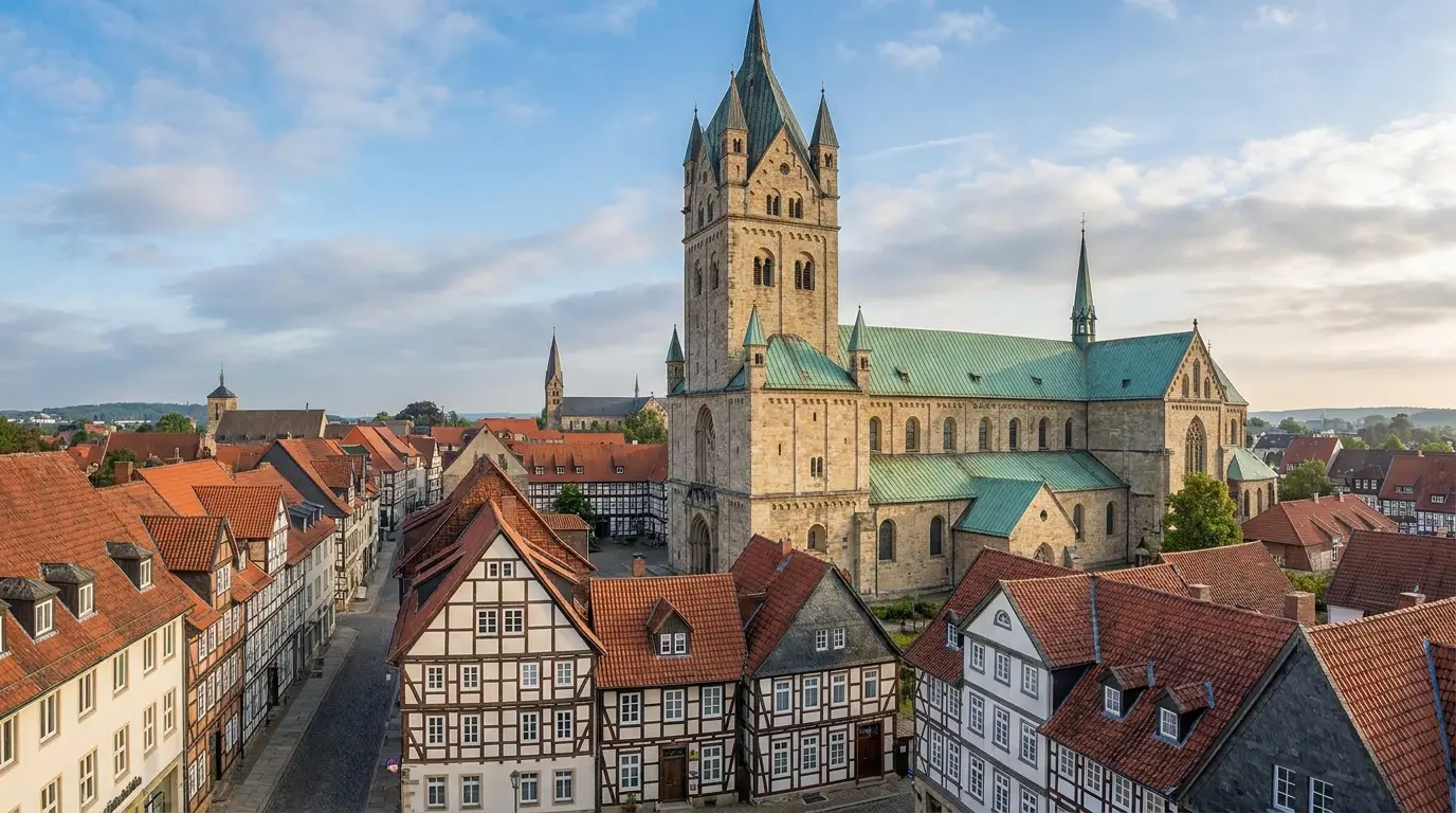 Paderborner Dom und Schloss Neuhaus