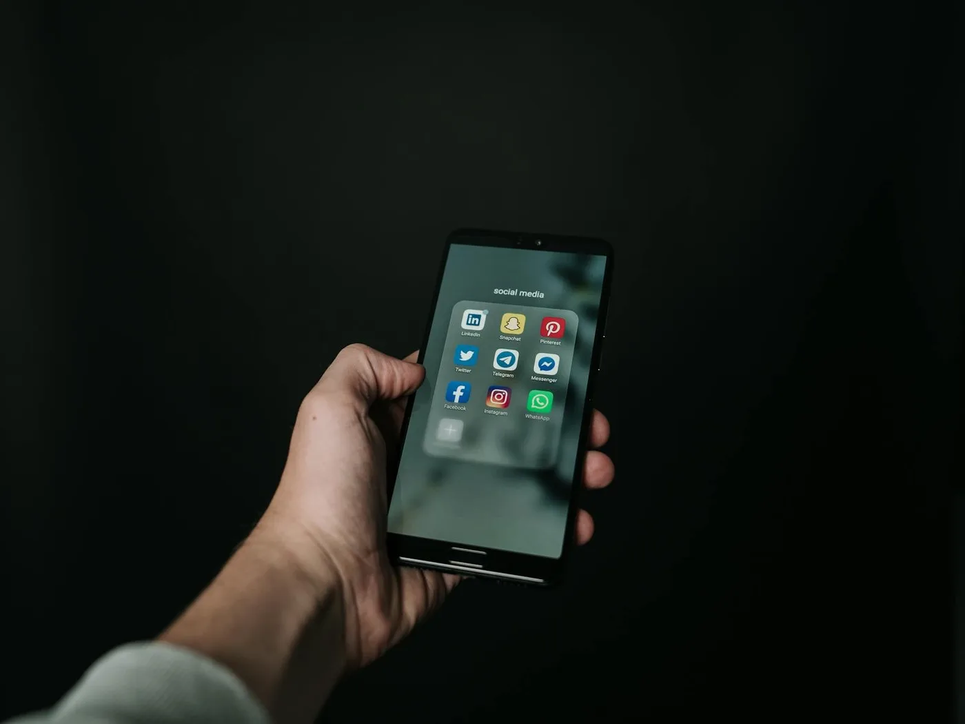 Foto: Social-Media-Content auf dem Smartphone